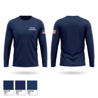 Long Sleeve Performance Shirt, Sands Township, Fire Department, Teamtime, Team time, sublimation, custom sports apparel, team uniforms, spirit wear, spiritwear, sports uniforms, custom shirts, team store, custom team store, fundraiser sports, apparel fundraiser