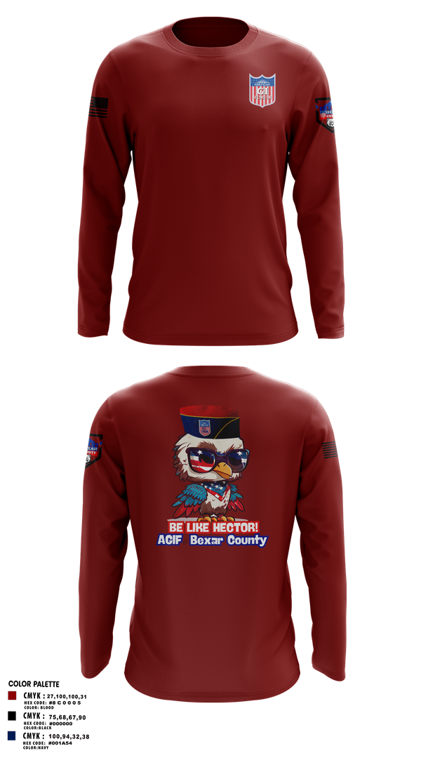 Long Sleeve Performance Shirt, Agif, , Teamtime, Team time, sublimation, custom sports apparel, team uniforms, spirit wear, spiritwear, sports uniforms, custom shirts, team store, custom team store, fundraiser sports, apparel fundraiser