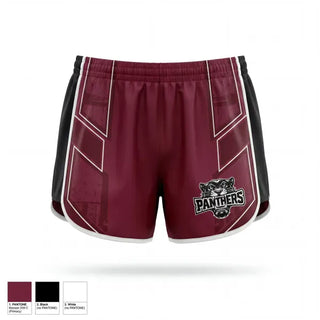 Womens Shorts, Merryville Panthers, Softball, Teamtime, Team time, sublimation, custom sports apparel, team uniforms, spirit wear, spiritwear, sports uniforms, custom shirts, team store, custom team store, fundraiser sports, apparel fundraiser