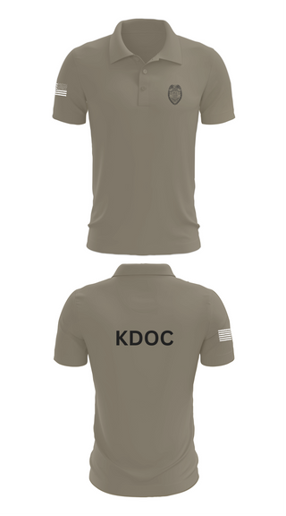 Short Sleeve Performance Polo, KDOC, Police, Teamtime, Team time, sublimation, custom sports apparel, team uniforms, spirit wear, spiritwear, sports uniforms, custom shirts, team store, custom team store, fundraiser sports, apparel fundraiser