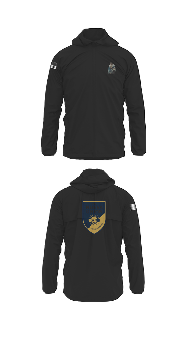 Windbreaker, FC Nueva Unión, Men's Soccer, Teamtime, Team time, sublimation, custom sports apparel, team uniforms, spirit wear, spiritwear, sports uniforms, custom shirts, team store, custom team store, fundraiser sports, apparel fundraiser