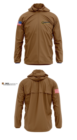 Windbreaker, Pepin County Sheriff's Office, Police, Teamtime, Team time, sublimation, custom sports apparel, team uniforms, spirit wear, spiritwear, sports uniforms, custom shirts, team store, custom team store, fundraiser sports, apparel fundraiser
