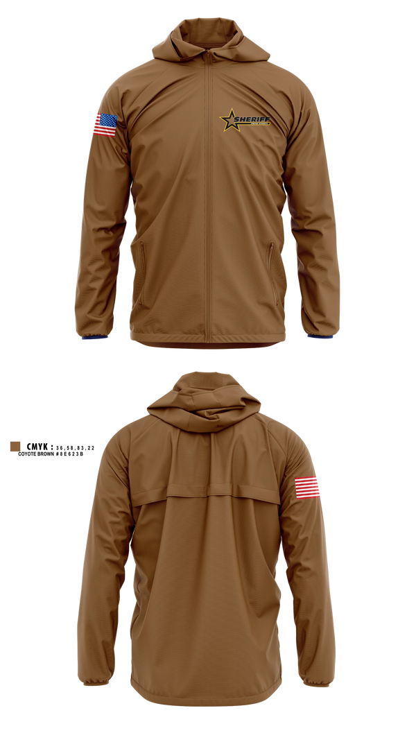 Windbreaker, Pepin County Sheriff's Office, Police, Teamtime, Team time, sublimation, custom sports apparel, team uniforms, spirit wear, spiritwear, sports uniforms, custom shirts, team store, custom team store, fundraiser sports, apparel fundraiser