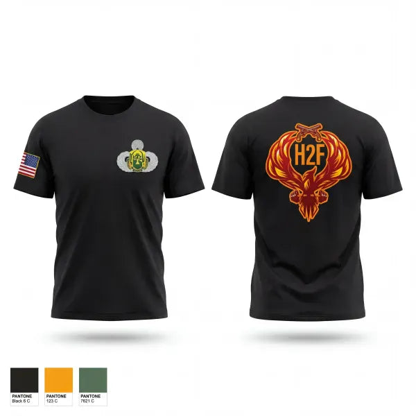 Old School Cotton Feel Shirt, 503d MP BN, Army, Teamtime, Team time, sublimation, custom sports apparel, team uniforms, spirit wear, spiritwear, sports uniforms, custom shirts, team store, custom team store, fundraiser sports, apparel fundraiser