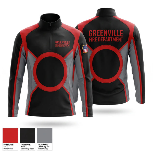 Windbreaker, Greenville Fire Department, Fire Department, Teamtime, Team time, sublimation, custom sports apparel, team uniforms, spirit wear, spiritwear, sports uniforms, custom shirts, team store, custom team store, fundraiser sports, apparel fundraiser