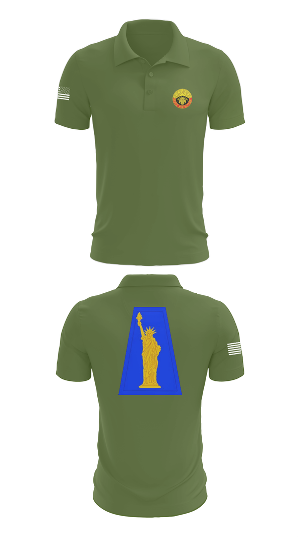 Short Sleeve Performance Polo, 389th CSSB, , Teamtime, Team time, sublimation, custom sports apparel, team uniforms, spirit wear, spiritwear, sports uniforms, custom shirts, team store, custom team store, fundraiser sports, apparel fundraiser