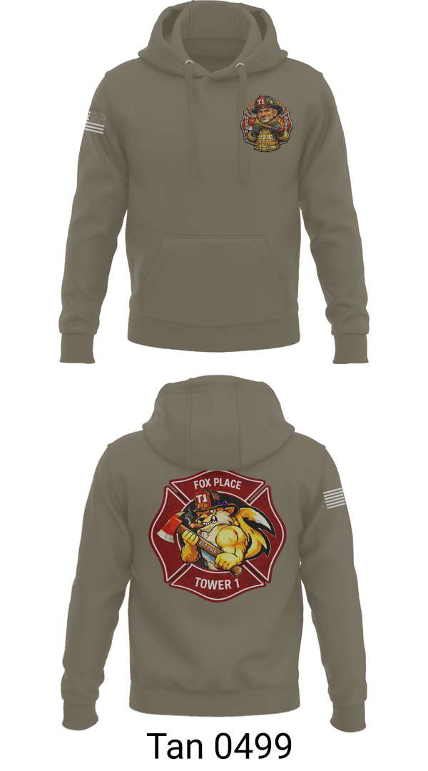 Hoodie, Pageland fire department, Fire Department, Teamtime, Team time, sublimation, custom sports apparel, team uniforms, spirit wear, spiritwear, sports uniforms, custom shirts, team store, custom team store, fundraiser sports, apparel fundraiser