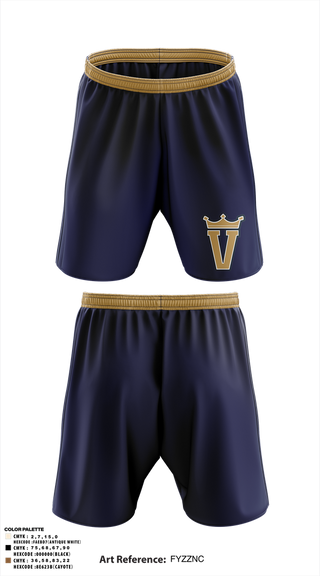 Athletic Shorts With Pockets, Valley Kings, Baseball, Teamtime, Team time, sublimation, custom sports apparel, team uniforms, spirit wear, spiritwear, sports uniforms, custom shirts, team store, custom team store, fundraiser sports, apparel fundraiser