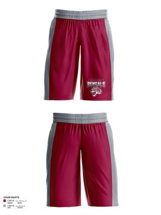 Mens Basketball Shorts, Hansberry College Prep Basketball, Men's Basketball, Teamtime, Team time, sublimation, custom sports apparel, team uniforms, spirit wear, spiritwear, sports uniforms, custom shirts, team store, custom team store, fundraiser sports, apparel fundraiser