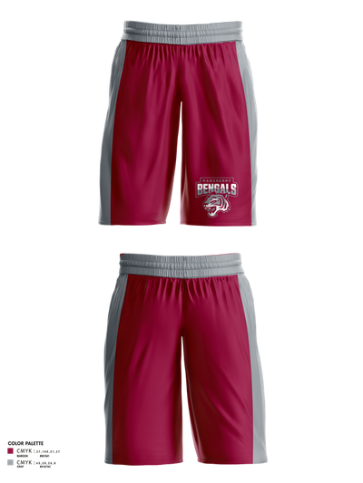 Hansberry College Prep Basketball 96939657 Mens Basketball Shorts 1