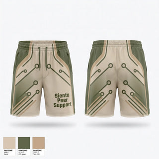 Athletic Shorts With Pockets, Siento Peer Support, Fire Department, Teamtime, Team time, sublimation, custom sports apparel, team uniforms, spirit wear, spiritwear, sports uniforms, custom shirts, team store, custom team store, fundraiser sports, apparel fundraiser
