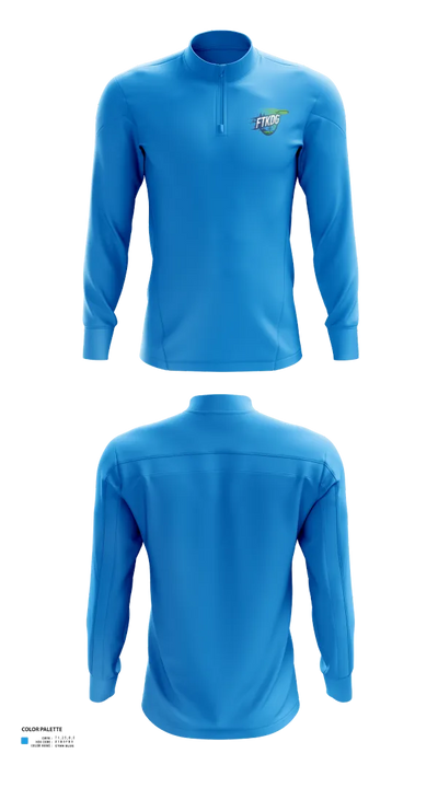 FTKDG 7159111 Quarter Zip Jacket - 51