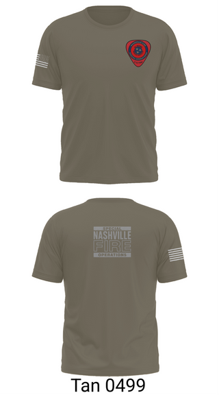 Old School Cotton Feel Shirt, Nashville Fire Department Special Operations, Fire Department, Teamtime, Team time, sublimation, custom sports apparel, team uniforms, spirit wear, spiritwear, sports uniforms, custom shirts, team store, custom team store, fundraiser sports, apparel fundraiser