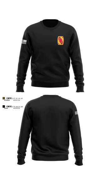 Crew Neck Sweatshirt, 69th ADA, Army, Teamtime, Team time, sublimation, custom sports apparel, team uniforms, spirit wear, spiritwear, sports uniforms, custom shirts, team store, custom team store, fundraiser sports, apparel fundraiser