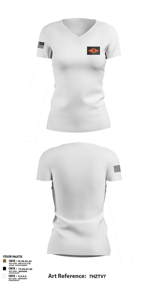 Womens Short Sleeve Vneck Shirt, 3rd battalion 75th ranger regiment, Army, Teamtime, Team time, sublimation, custom sports apparel, team uniforms, spirit wear, spiritwear, sports uniforms, custom shirts, team store, custom team store, fundraiser sports, apparel fundraiser