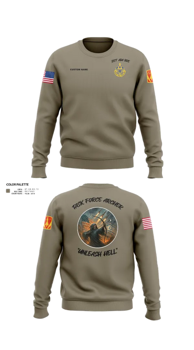 HHB, 31st ADA BDE 93964777 Crew Neck Sweatshirt - 33