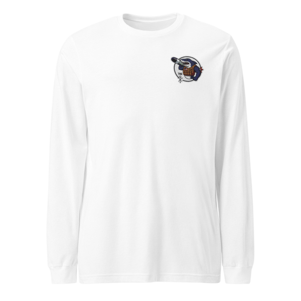USS Illinois (SSN 786) 55868909 Unisex Long Sleeve Tee | Bella + Canvas 3501