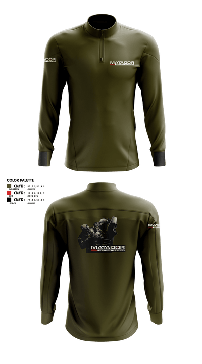 undefined Quarter Zip Jacket - 3