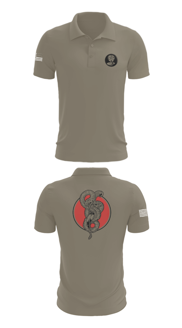 Short Sleeve Performance Polo, Red WarriorsCobras, Army, Teamtime, Team time, sublimation, custom sports apparel, team uniforms, spirit wear, spiritwear, sports uniforms, custom shirts, team store, custom team store, fundraiser sports, apparel fundraiser