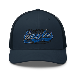 Jacksonville High School Basketball 50622898 Retro Trucker Hat | Yupoong 6606
