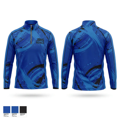 JBHS ROYALS Quarter Zip Jacket - 1