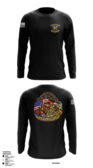 Long Sleeve Performance Shirt, 37TH, National Guard, Teamtime, Team time, sublimation, custom sports apparel, team uniforms, spirit wear, spiritwear, sports uniforms, custom shirts, team store, custom team store, fundraiser sports, apparel fundraiser