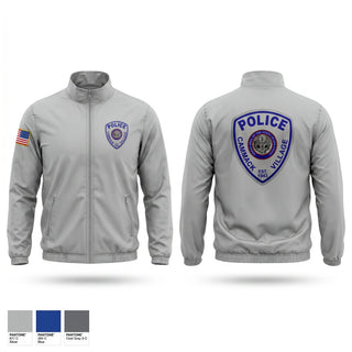 Windbreaker, Cammack Village Police Department, Police, Teamtime, Team time, sublimation, custom sports apparel, team uniforms, spirit wear, spiritwear, sports uniforms, custom shirts, team store, custom team store, fundraiser sports, apparel fundraiser