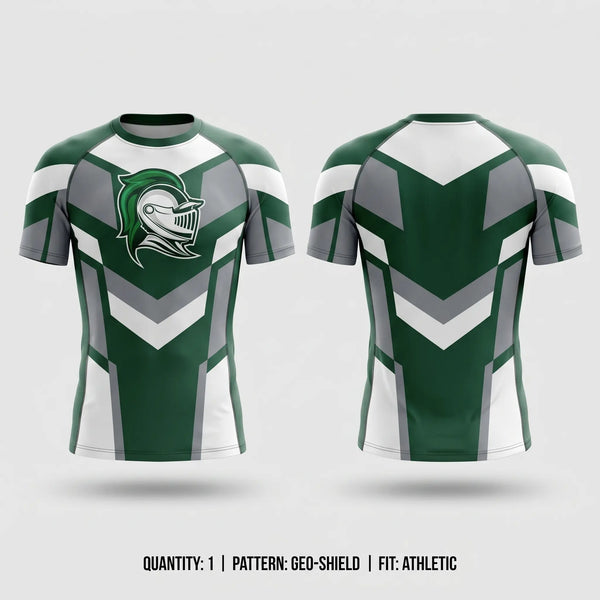 Short Sleeve Rash Guard Shirt, IEY Middle School Wrestling, Wrestling, Teamtime, Team time, sublimation, custom sports apparel, team uniforms, spirit wear, spiritwear, sports uniforms, custom shirts, team store, custom team store, fundraiser sports, apparel fundraiser
