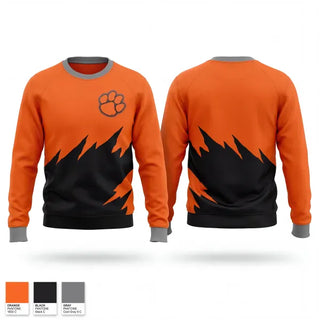 Crew Neck Sweatshirt, Honaker Tigers, Wrestling, Teamtime, Team time, sublimation, custom sports apparel, team uniforms, spirit wear, spiritwear, sports uniforms, custom shirts, team store, custom team store, fundraiser sports, apparel fundraiser