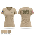 Spiritual Forces The Lords Army Women's Short Sleeve V-neck Shirt - 1