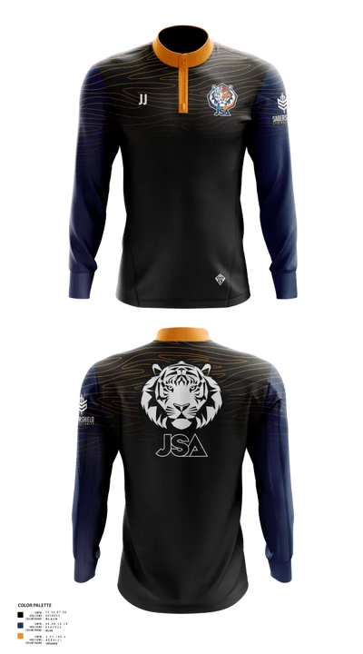Jun Soccer Academy 56665505 Quarter Zip Jacket - 21