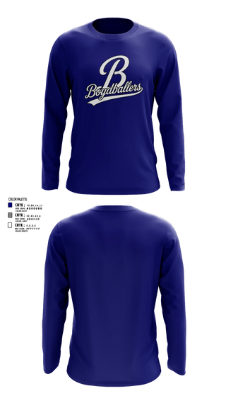 Long Sleeve Performance Shirt, BoydballersBoydballers, Men's Basketball, Teamtime, Team time, sublimation, custom sports apparel, team uniforms, spirit wear, spiritwear, sports uniforms, custom shirts, team store, custom team store, fundraiser sports, apparel fundraiser