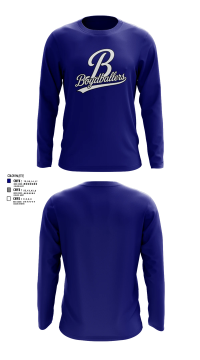 BoydballersBoydballers Long Sleeve Performance Shirt 6