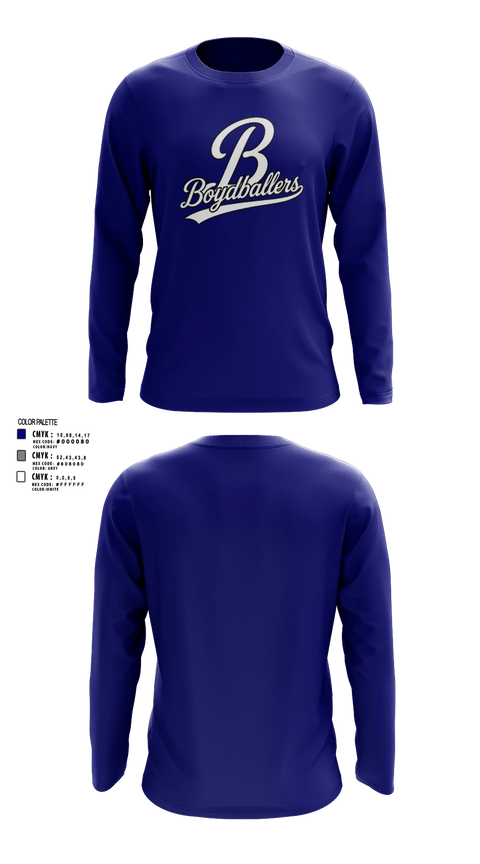 Long Sleeve Performance Shirt, BoydballersBoydballers, Men's Basketball, Teamtime, Team time, sublimation, custom sports apparel, team uniforms, spirit wear, spiritwear, sports uniforms, custom shirts, team store, custom team store, fundraiser sports, apparel fundraiser
