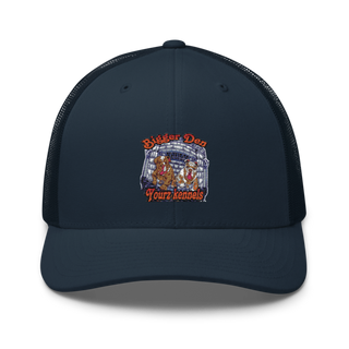 Bigger den yourz kennelz 20152754 Retro Trucker Hat | Yupoong 6606
