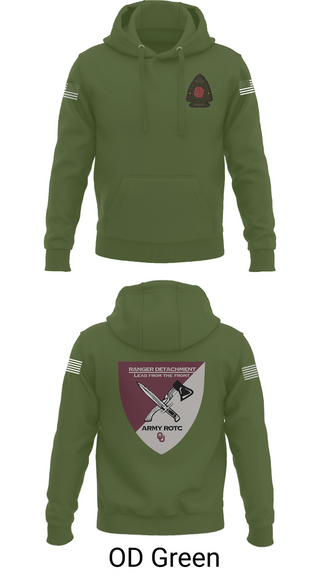 Hoodie, FY 25-26 OU RC, Army, Teamtime, Team time, sublimation, custom sports apparel, team uniforms, spirit wear, spiritwear, sports uniforms, custom shirts, team store, custom team store, fundraiser sports, apparel fundraiser