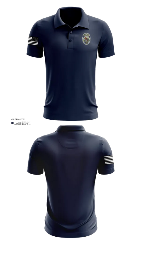 Short Sleeve Performance Polo, Radcliff Police Department, , Teamtime, Team time, sublimation, custom sports apparel, team uniforms, spirit wear, spiritwear, sports uniforms, custom shirts, team store, custom team store, fundraiser sports, apparel fundraiser