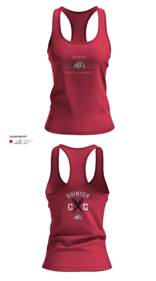 Womens Track Singlet, Quinter Bulldogs, Cross Country, Teamtime, Team time, sublimation, custom sports apparel, team uniforms, spirit wear, spiritwear, sports uniforms, custom shirts, team store, custom team store, fundraiser sports, apparel fundraiser