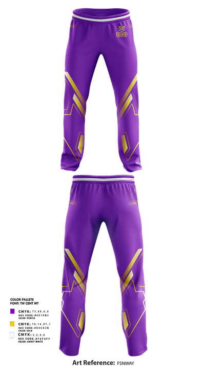 Gray Court-Owings Football and Cheer 40103695 Sweatpants - 1