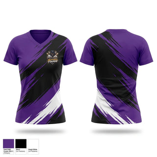 Womens Short Sleeve Vneck Shirt, Arkansas Baptist College Buffaloes Baseball, Baseball, Teamtime, Team time, sublimation, custom sports apparel, team uniforms, spirit wear, spiritwear, sports uniforms, custom shirts, team store, custom team store, fundraiser sports, apparel fundraiser