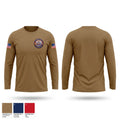 USS NEB GOLD TIGER CRUISE 27 Long Sleeve Performance Shirt - 1