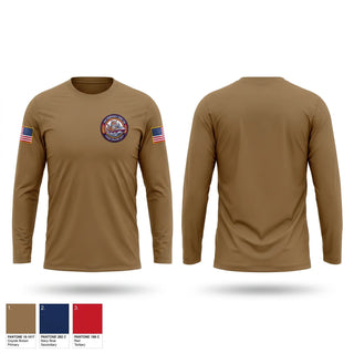 Long Sleeve Performance Shirt, USS NEB GOLD TIGER CRUISE 27, Navy, Teamtime, Team time, sublimation, custom sports apparel, team uniforms, spirit wear, spiritwear, sports uniforms, custom shirts, team store, custom team store, fundraiser sports, apparel fundraiser