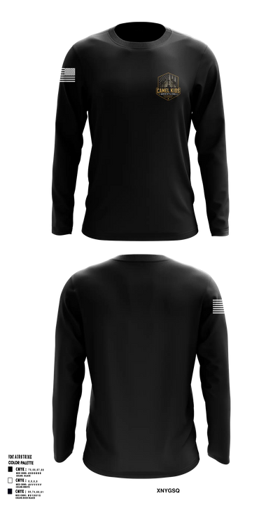 Camel kids 2026 Long Sleeve Performance Shirt - 5
