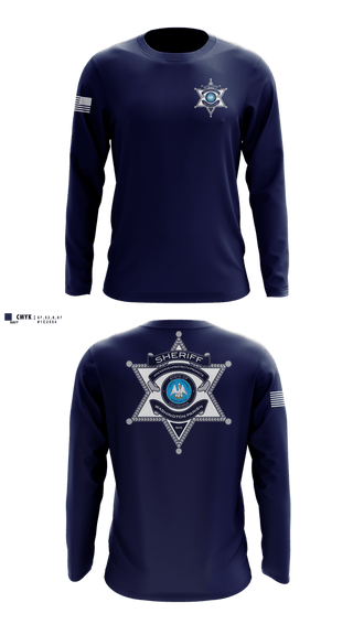 Long Sleeve Performance Shirt, Washington Parish Sheriff’s Office, Police, Teamtime, Team time, sublimation, custom sports apparel, team uniforms, spirit wear, spiritwear, sports uniforms, custom shirts, team store, custom team store, fundraiser sports, apparel fundraiser
