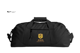 Duffle Bag, Axis Consulting Firm LLC, , Teamtime, Team time, sublimation, custom sports apparel, team uniforms, spirit wear, spiritwear, sports uniforms, custom shirts, team store, custom team store, fundraiser sports, apparel fundraiser