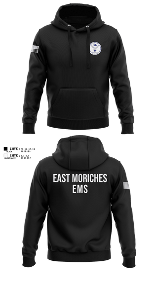 Hoodie, East Moriches Community Ambulance, EMS/EMT, Teamtime, Team time, sublimation, custom sports apparel, team uniforms, spirit wear, spiritwear, sports uniforms, custom shirts, team store, custom team store, fundraiser sports, apparel fundraiser