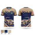 NYPD Auto Crime Short Sleeve Performance Shirt - 1