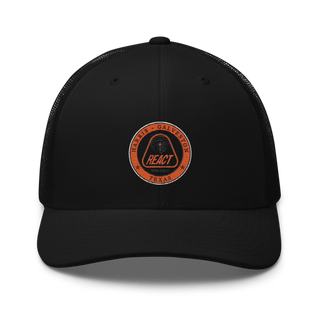 Harris/Galveston County REACT 98320427 Retro Trucker Hat | Yupoong 6606