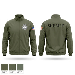Windbreaker, Modoc County Sheriff's Office, Police, Teamtime, Team time, sublimation, custom sports apparel, team uniforms, spirit wear, spiritwear, sports uniforms, custom shirts, team store, custom team store, fundraiser sports, apparel fundraiser