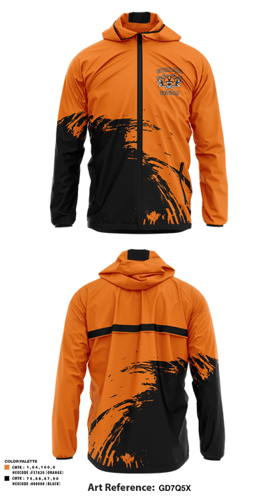 Ephrata High School Tennis 57707474 Windbreaker - 1